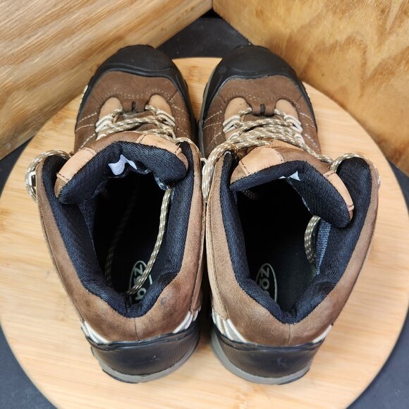 Oboz Bridger Mid Womens Brown Dry Leather Waterproof Hiking Boots Size 8.5 - Picture 6 of 10